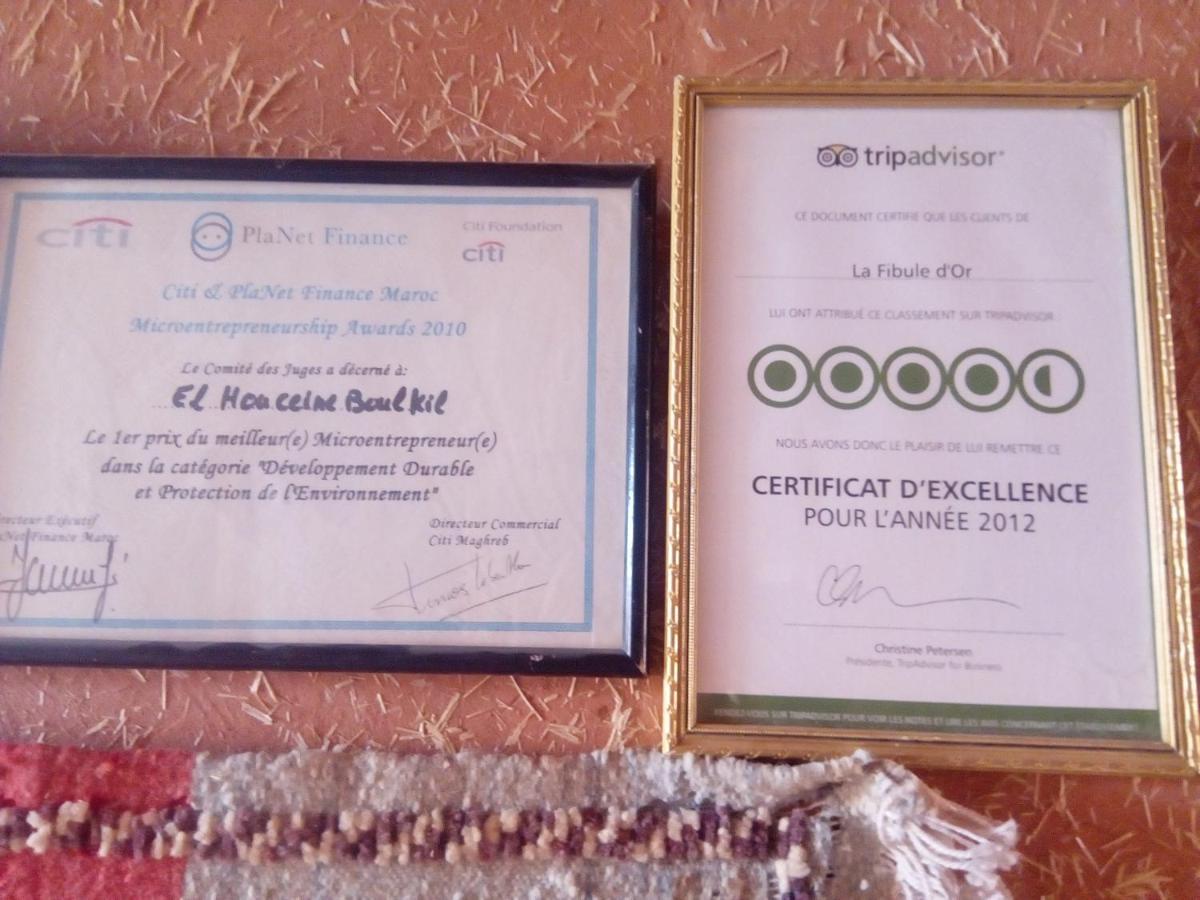 Hotel La Fibule D'or Ait Benhaddou Esterno foto